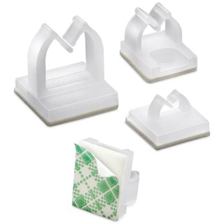 Wurth Elektronik Natural Polyamide 66 Adhesive Cable Clamp 9.5 mm x 9.5 mm x 5.7 mm 522210000