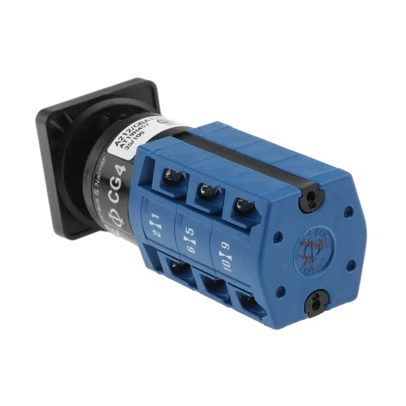 Kraus & Naimer Rotary Switch Cam Switch 3 Position 60 °, Rotary Knob Actuator, 10 A CG4.A212/GBA128.EF