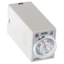 Omron H3Y-4 Series DIN Rail Surface Mount Timer Relay 24V AC/DC 0.2 to 5 min ON Delay 4-Contact 4PDT Switch H3Y-4 DC24 5M