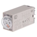 Omron DIN Rail Surface Mount Timer Relay 4-Contact 1 to 30 min Time Range 100-120V AC 125V DC H3Y-4 100-120VAC 30M