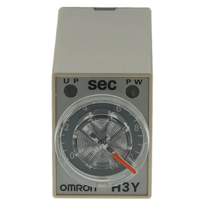 Omron Timer Relay DIN Rail Surface Mount 4-Contact 125 V dc 100V ac 120 V ac 0.5 to 10 s H3Y-4 100-120VAC 10S