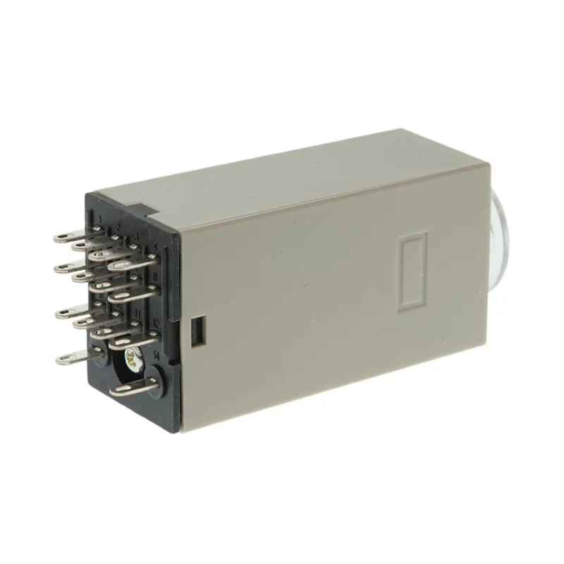 Omron Timer Relay DIN Rail Surface Mount 4-Contact 125 V dc 100V ac 120 V ac 0.5 to 10 s H3Y-4 100-120VAC 10S