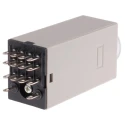 Omron DIN Rail Surface Mount Timer Relay 4PDT Contact 5A 250V AC, ON Delay, 1 to 30 s Time Range H3Y-4 100-120VAC 30S