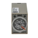 Omron DIN Rail Surface Mount Timer Relay, 4-Contact 4PDT, 125 V dc 200-230 V ac, 0.5 to 10 s ON Delay H3Y-4 AC200-230 10S