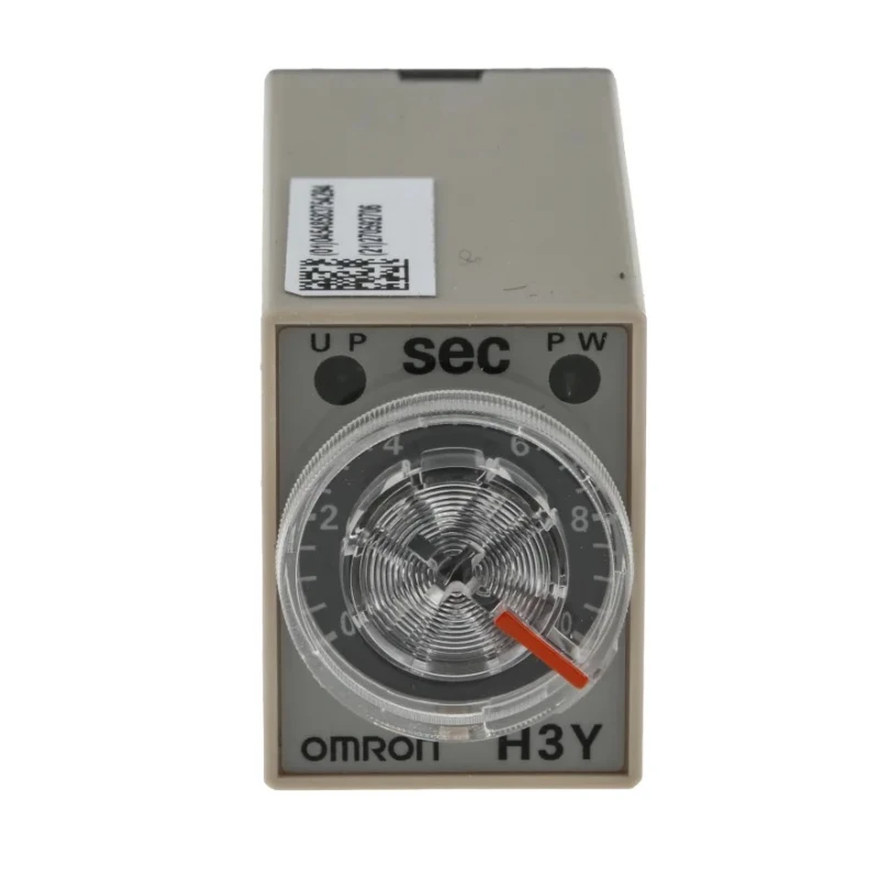 Omron DIN Rail Surface Mount Timer Relay, 4-Contact 4PDT, 125 V dc 200-230 V ac, 0.5 to 10 s ON Delay H3Y-4 AC200-230 10S