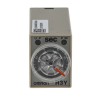 Omron DIN Rail Surface Mount Timer Relay, 4-Contact 4PDT, 125 V dc 200-230 V ac, 0.5 to 10 s ON Delay H3Y-4 AC200-230 10S