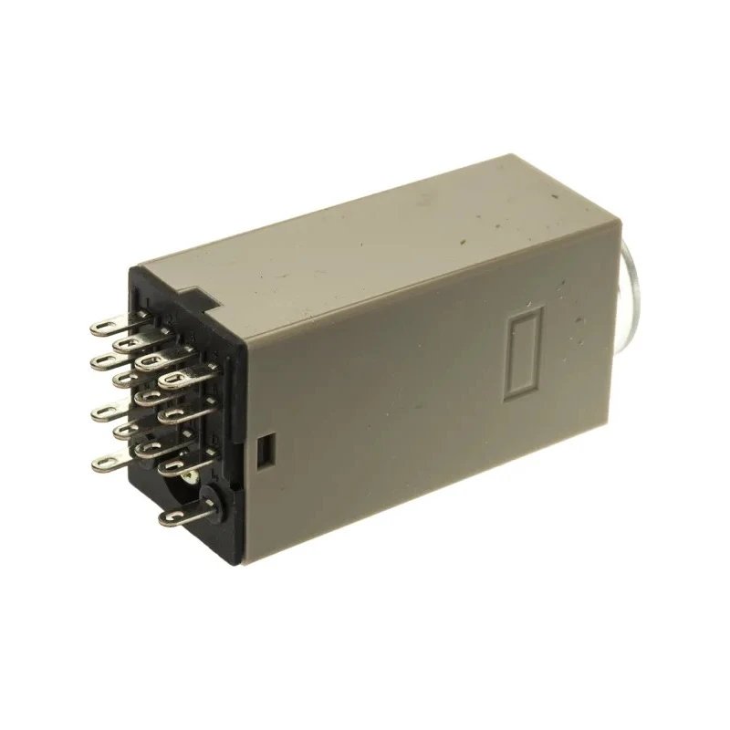 Omron Timer Relay, DIN Rail Surface Mount, 4-Contact 4PDT, ON Delay, 24 V DC 200-230 V AC, 2 to 60 s H3Y-4 AC200-230 60S