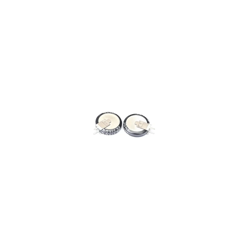 RS PRO Supercapacitor 1.5F Capacitance 5.5V DC Polar Through Hole 19mm Diameter 184-5068