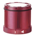 Werma KombiSIGN 72 Series Red Blinking Steady Effect Beacon LED Bulb 24V AC/DC IP65 