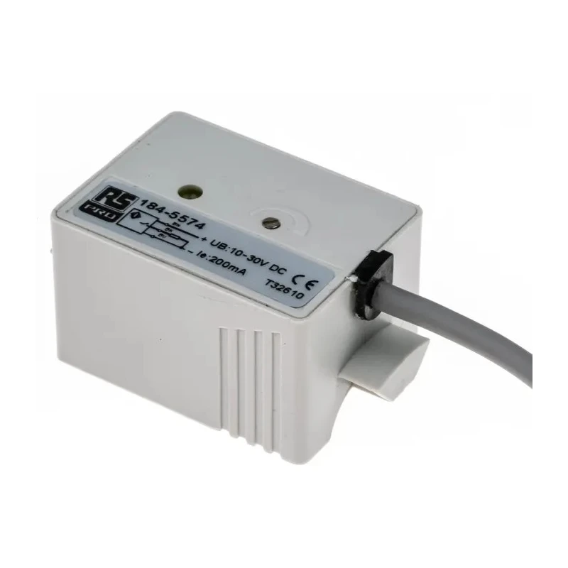 RS PRO Block Capacitive Proximity Sensor 13 mm PNP 15mA 30V 1000V AC 30V DC 184-5574