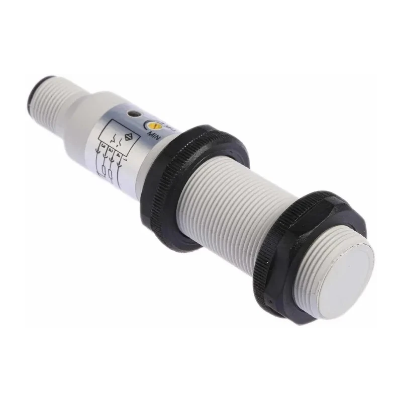 RS PRO Threaded Barrel Capacitive Proximity Sensor 8 mm Detection Range, M18 x 1 Thread, 2-Wire Output, 250 V 184-5608