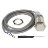 RS PRO Threaded Barrel Capacitive Proximity Sensor 10 mm Detection Range, M30 x 1.5 Thread, 2-Wire 300mA 250V AC/DC 184-5613