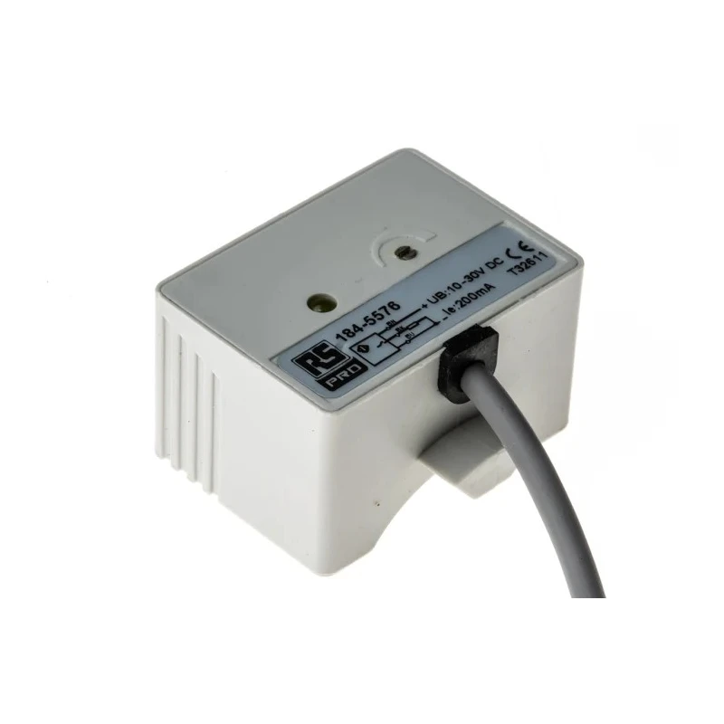 RS PRO Block Capacitive Proximity Sensor 26 mm PNP 15mA 30V 1000 V AC 30 V DC 184-5576