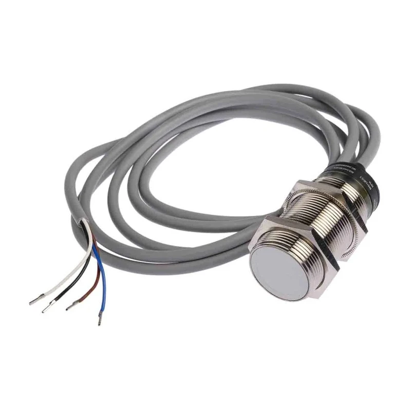 RS PRO Threaded Barrel Capacitive Proximity Sensor 10 mm, M30 x 1.5 NPN 200mA 30V AC/DC 184-5615