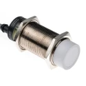 RS PRO Threaded Barrel Capacitive Proximity Sensor M30 x 1.5 15 mm Detection Range NPN Output 30V DC 50Hz 15mA 184-5622