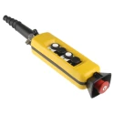 Schneider Electric SPST Push Button Pendant Station 4 Push Buttons Yellow Polypropylene IP65 XACA04SPEC0279
