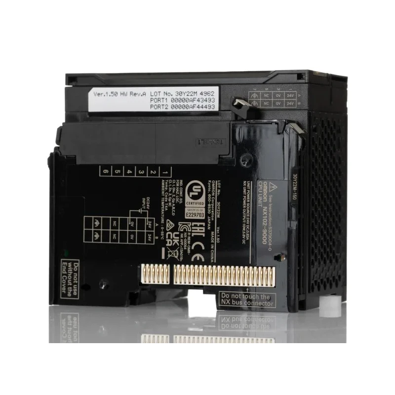 Omron NX102 Series PLC CPU, 4-Input, Servo Drive Input 