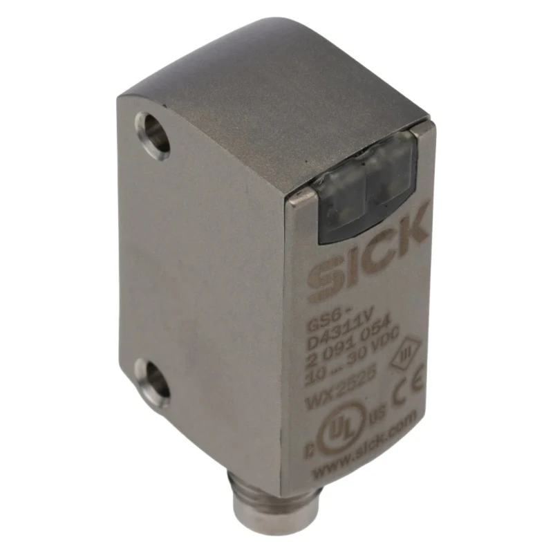 SICK Through Beam Photoelectric Sensor Block Style, Stainless Steel Housing, 0 → 10 m Detection Range, PNP GSE6-F4411V