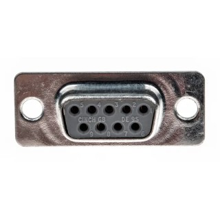 RS PRO 9 Way Straight 2.74 mm Pitch Panel Mount D-Sub Connector Female 473-896