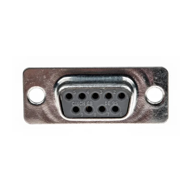 RS PRO 9 Way Straight 2.74 mm Pitch Panel Mount D-Sub Connector Female 473-896