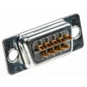 RS PRO 9 Way Straight 2.74 mm Pitch Panel Mount D-Sub Connector Female 473-896