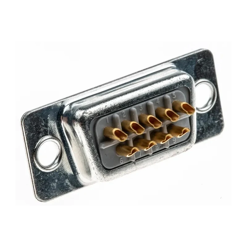 RS PRO 9 Way Straight 2.74 mm Pitch Panel Mount D-Sub Connector Female 473-896
