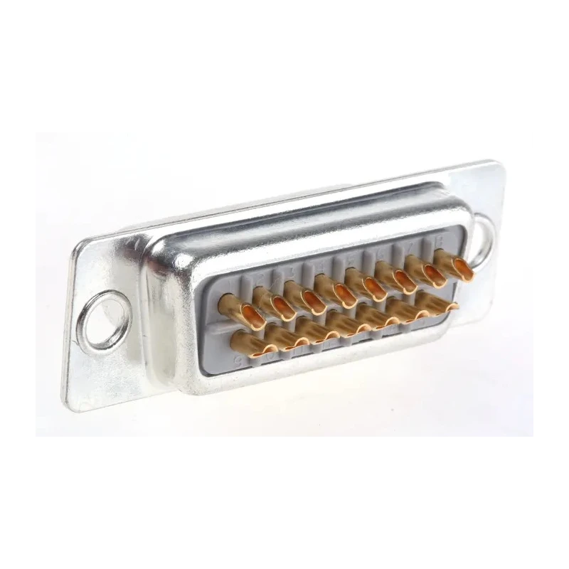RS PRO 15 Way Straight 2.74 mm Pitch Panel Mount Female D-Sub Connector 473-919