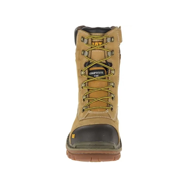 CAT Premier Honey Composite Toe Capped Men's Safety Boots Size UK 12 EU 46 Water Resistant HRO SRC Slip Resistant P720148
