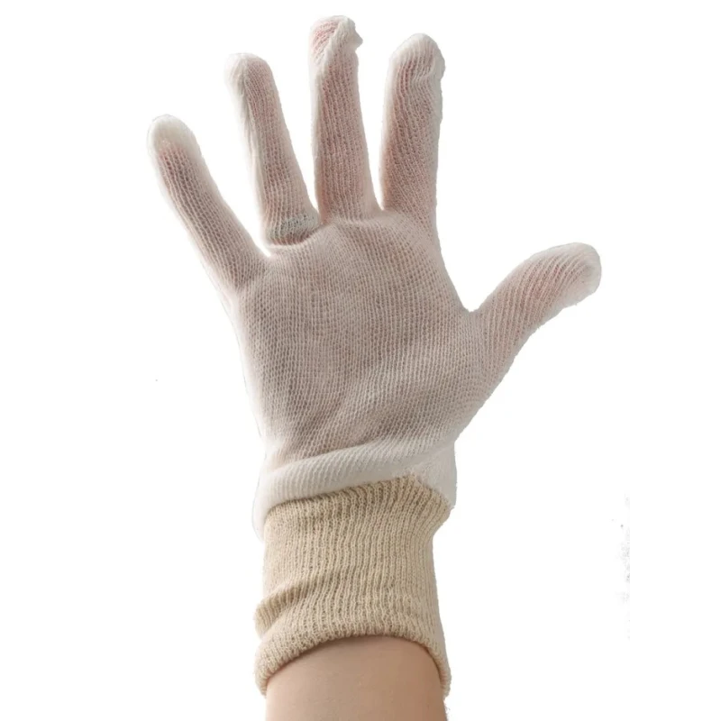 RS PRO White 35% Cotton 65% Polyester Work Gloves Size 10 184-6018