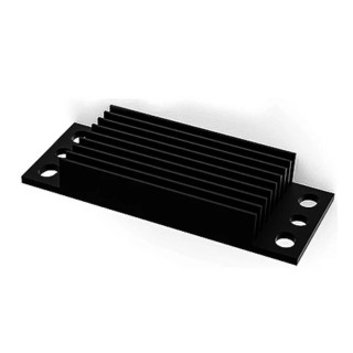 SPREADFAST Heatsink for 1/8 Brick DC/DC Converter 8.7 mm Height 58.4 mm Length 22.9 mm Width HS-DC-1/8-HFL-9