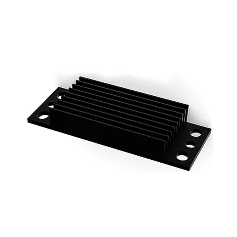 SPREADFAST Heatsink for 1/8 Brick DC/DC Converter 8.7 mm Height 58.4 mm Length 22.9 mm Width HS-DC-1/8-HFL-9