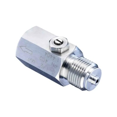 Bourdon Brass Carbon Steel Pressure Gauge Adapter G 1/2 with Pulsation Dampener ARA-10.D30L