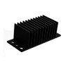 SPREADFAST Heatsink for 1/8 Brick DC/DC Converter 58.4mm Length 22.9mm Width 19.7mm Height Aluminium Black HS-DC-1/8-LFC-20