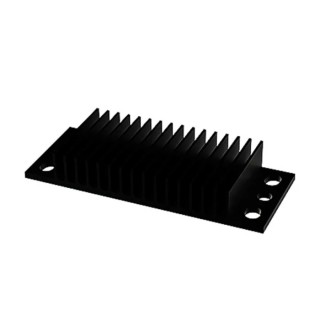 SPREADFAST Heatsink for 1/8 Brick DC/DC Converter with Aluminium Material 58.4mm x 22.9mm x 8.7mm HS-DC-1/8-HFC-9