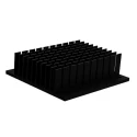 SPREADFAST Heatsink 1/2 Brick DC/DC Converter Aluminium Black 61mm x 57.9mm x 17.3mm HS-DC-1/2-LFL-17