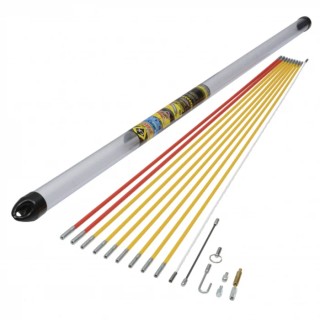 CK Cable Rod Kit with Detachable Heads and Connectors, Rod SpringFlex 4mm, Rods 6mm & 7mm T5421