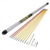 CK Cable Rod Kit with Detachable Heads and Connectors, Rod SpringFlex 4mm, Rods 6mm & 7mm T5421