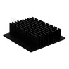 SPREADFAST Heatsink 1/2 Brick DC/DC Converter Aluminium Black 17.3 mm x 61 mm x 57.9 mm HS-DC-1/2-LFC-17