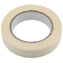 RS PRO Masking Tape Crepe Paper Backing 25mm x 50m, Rubber Adhesive, Thickness 0.12mm 184-6805