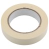 RS PRO Masking Tape Crepe Paper Backing 25mm x 50m, Rubber Adhesive, Thickness 0.12mm 184-6805
