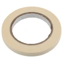 RS PRO Masking Tape 12mm Width x 50m Length, Crepe Paper Backing, Rubber Adhesive, Model 184-6803