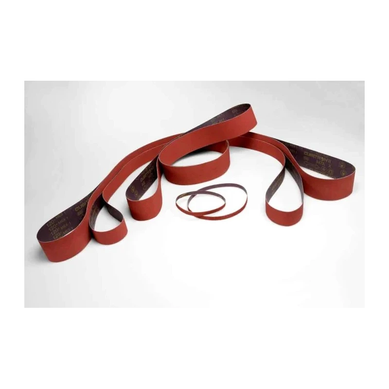 3M Cubitron II 984F Cloth Sanding Belt, 915 mm Length 100 mm Width, P80 Grit, Medium Grade 7100030842