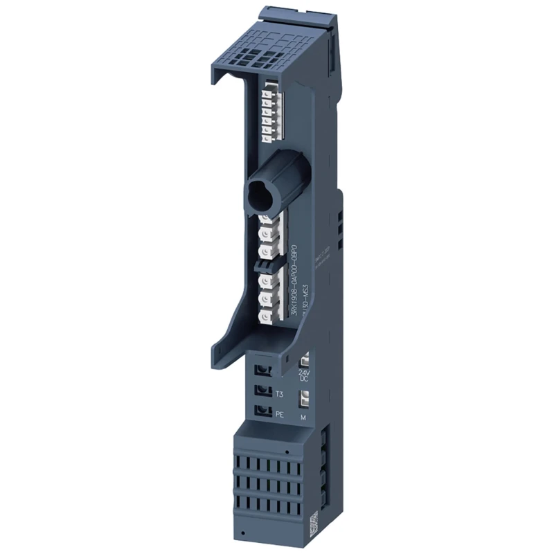 Siemens Terminal Shroud 3 Poles, 32A Current Rating, DIN Rail Mount, 500V AC, IP20 Protection 
