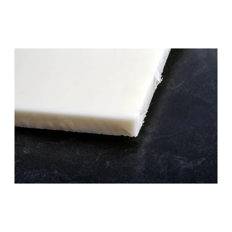 RS PRO Natural Polyamide Plastic Sheet 500 mm x 500 mm x 10 mm 184-7181