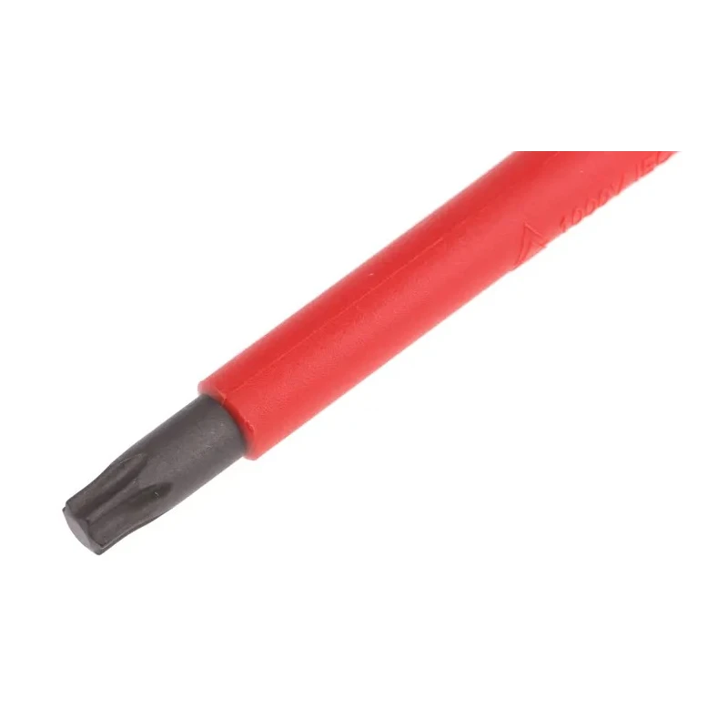 Wera Insulated Screwdriver with T30 Tip, 100 mm Blade, 205 mm Overall Length, Bi-Material Handle, IEC 900 05006178001