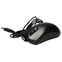 RS PRO Wired ESD Antistatic Mouse USB Connection Black 35mm Height 75mm Width 184-6693