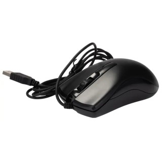 RS PRO Wired ESD Antistatic Mouse USB Connection Black 35mm Height 75mm Width 184-6693