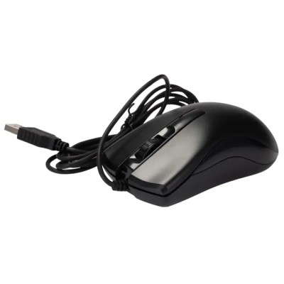 RS PRO Wired ESD Antistatic Mouse USB Connection Black 35mm Height 75mm Width 184-6693