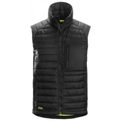 Snickers Black Water Resistant Work Waistcoat Bodywarmer 2XL 45120404008
