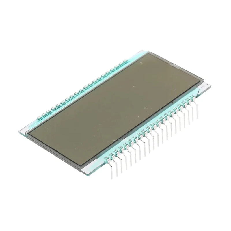RS PRO 7 Segment LED LCD Monochrome Display Black on Grey, 1 x 4 Characters, 69.9x38.1x2.8 mm 184-7743